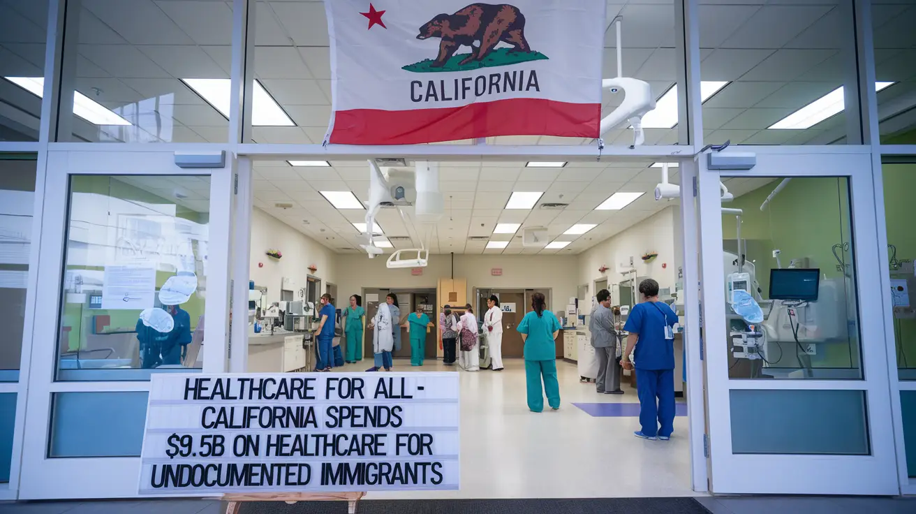 California spending $9.5B on healthcare for undocumented immigrants